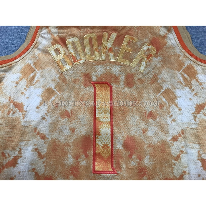 Maillot Phoenix Suns Devin Booker NO 1 Select Series 2023 Orange